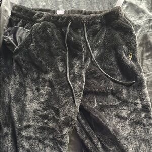 Cozy Fleece Joggers with Lightning Bolt